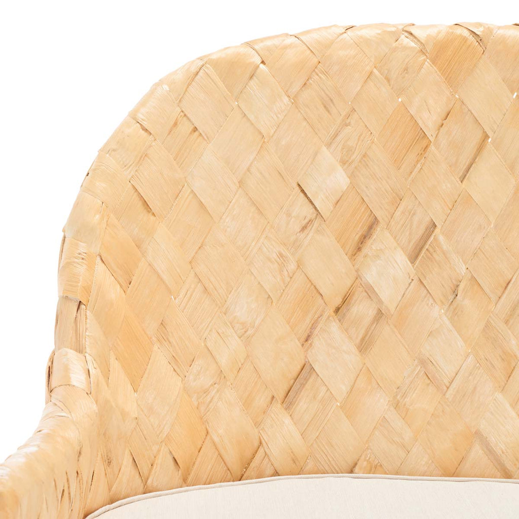 Safavieh Chorus Woven Sofa Bench - Natural / White