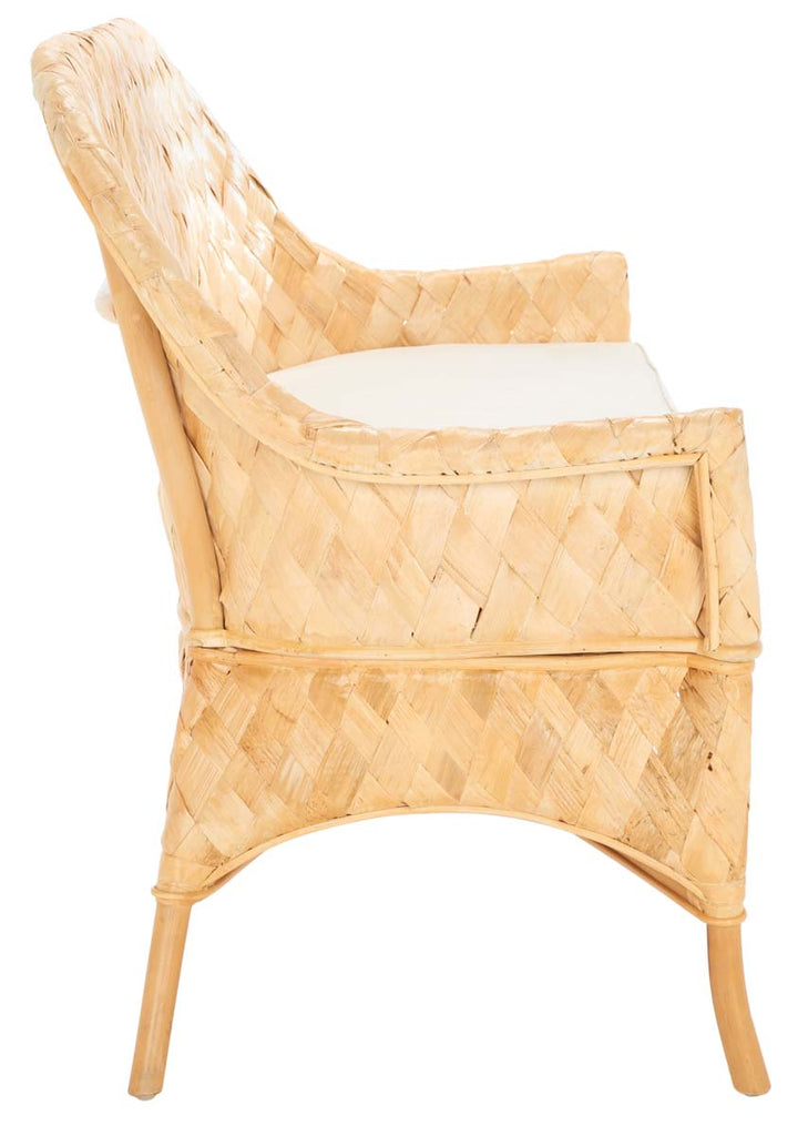 Safavieh Chorus Woven Sofa Bench - Natural / White