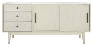 Safavieh Couture Tomas Mid-Century Media Stand - White Washed