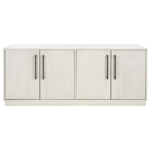 Safavieh Couture Mallory 4 Door Media Stand - White Washed
