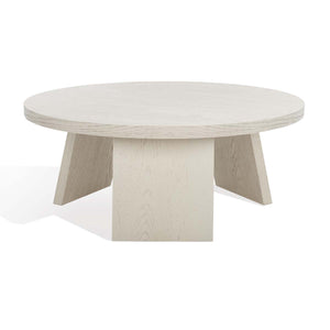 Safavieh Couture Julianna Wood Coffee Table - White Wash