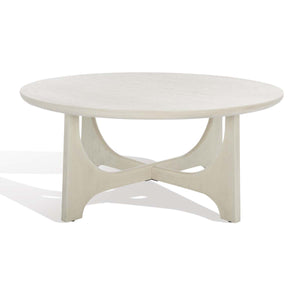Safavieh Couture Sasha Wood Coffee Table - White Wash