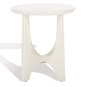 Safavieh Couture Sasha Wood Accent Table - White Wash