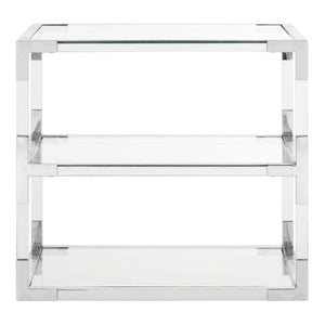 Safavieh Couture Louisa Acyrlic End Table - Silver