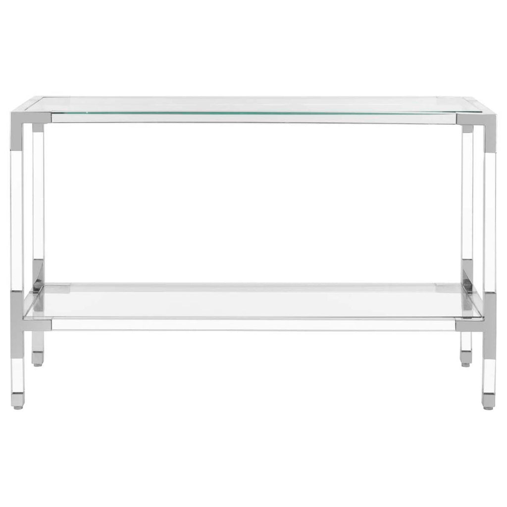 Safavieh Couture Arverne Acrylic Console Silver