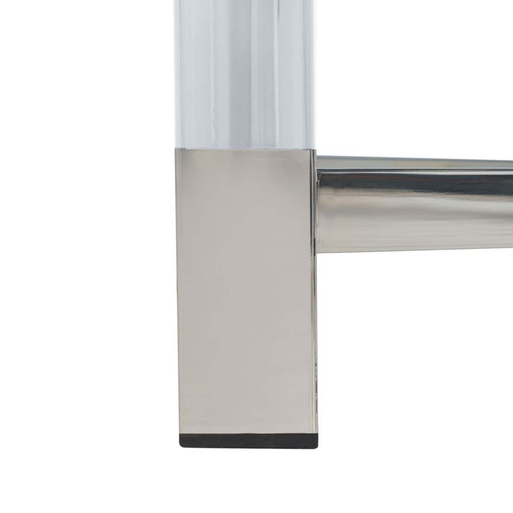 Safavieh Couture Shawna Acrylic End Table - Silver