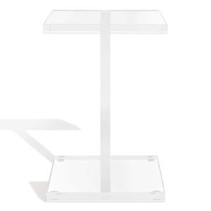 Safavieh Couture Jennabeth Acrylic Accent Table - Clear