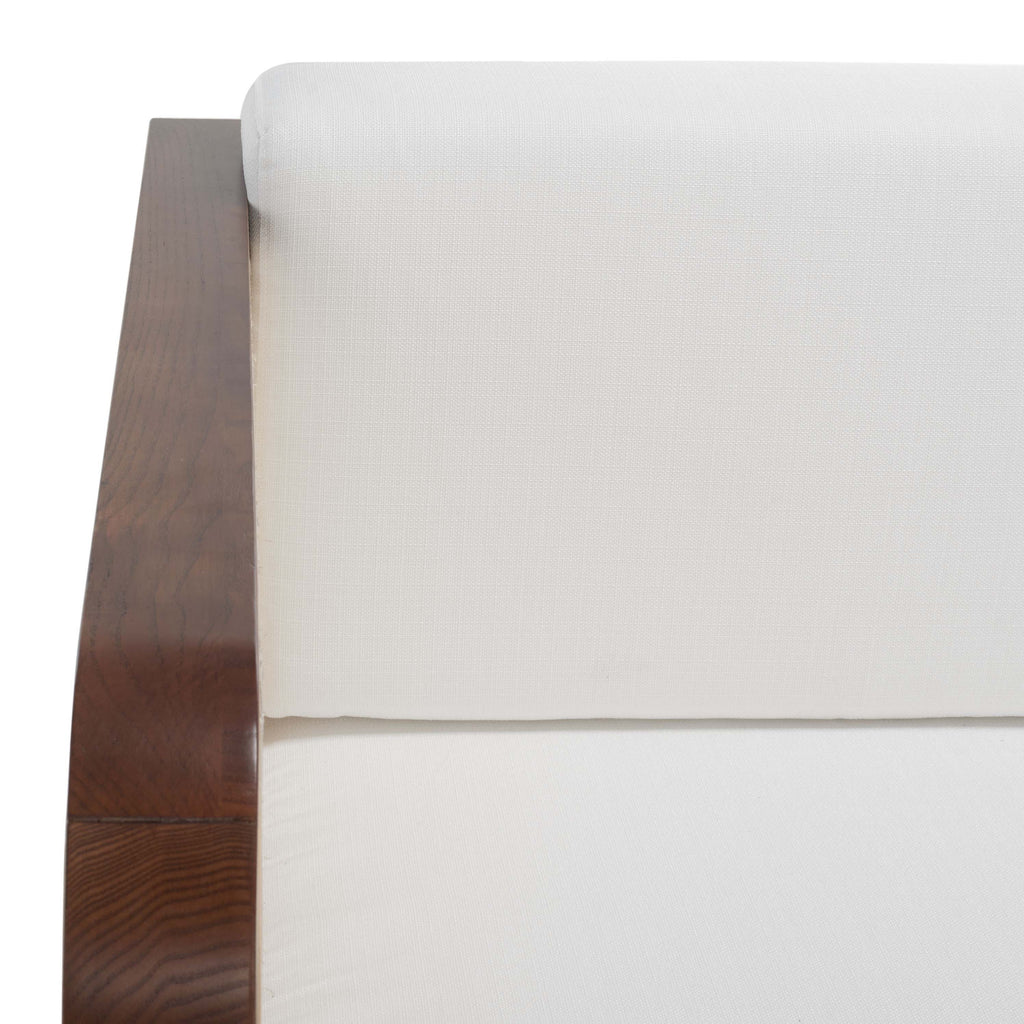 Safavieh Couture Helena French Cane Daybed  - Walnut / Natural