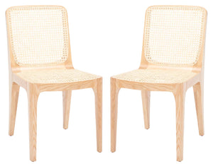 Safavieh Couture Frank Rattan Dining Chair - Natural