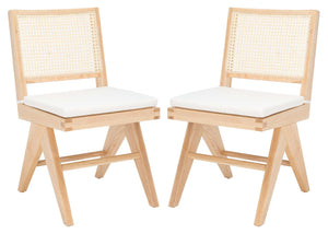Safavieh Couture Colette Rattan Dining Chair - Natural