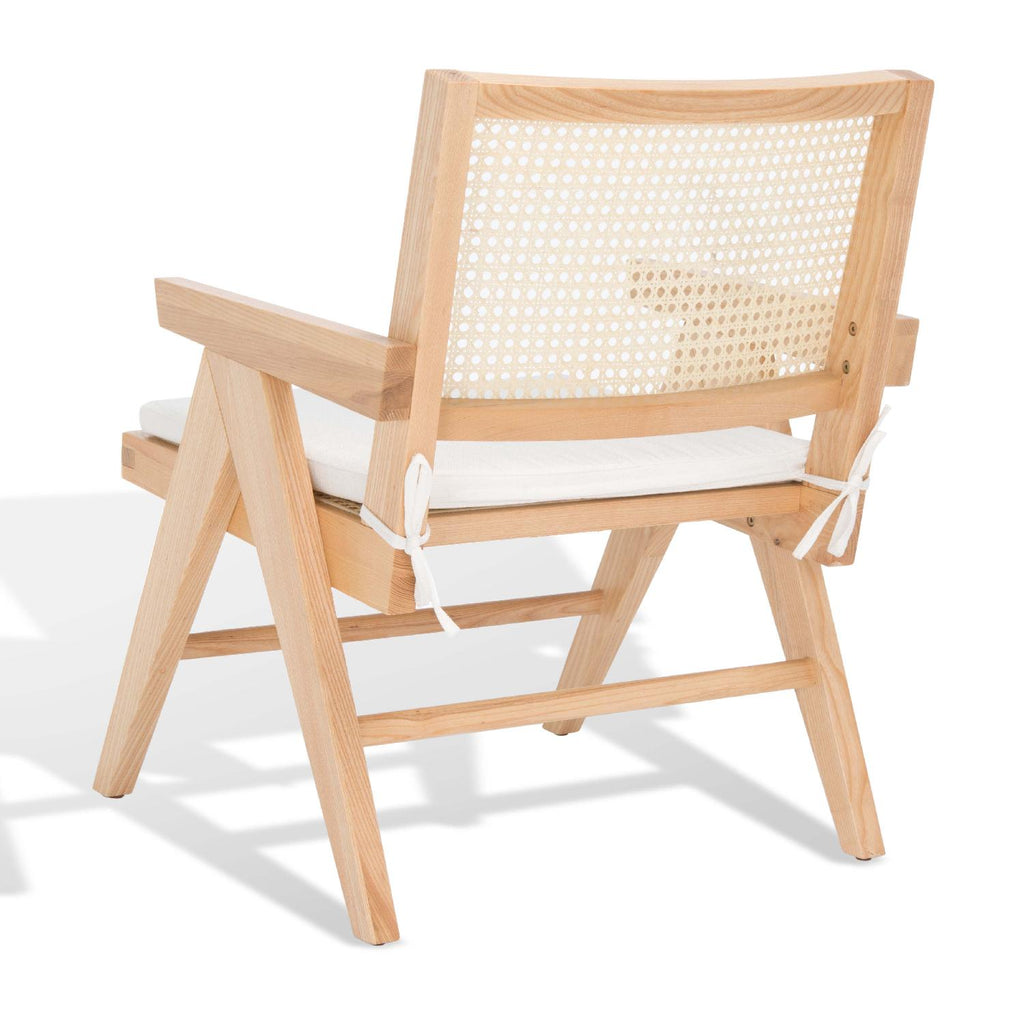 Safavieh Couture Colette Rattan Accent Chair - Natural