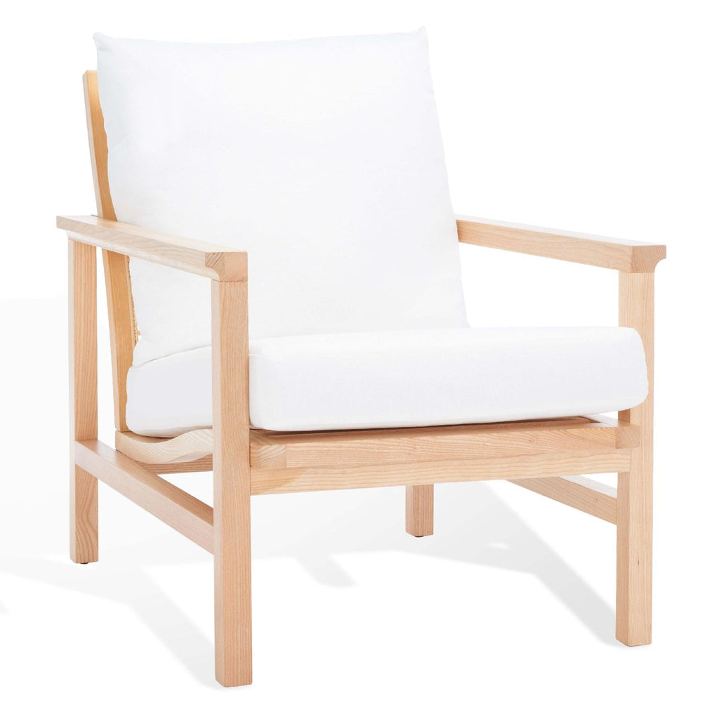Safavieh Couture Maddison Cane Back Accent Chair - Natural