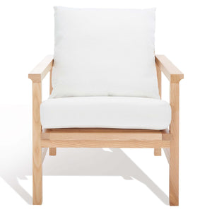 Emmalee Cord Back Accent Chair | Safavieh Couture - Natural