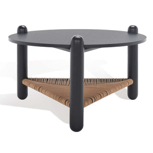 Macianna Woven Shelf Coffee Table | Safavieh Couture - SFV4146