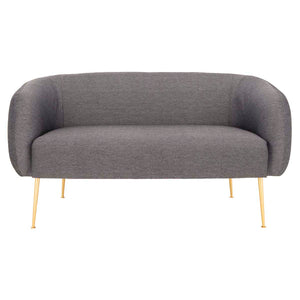 Alena Poly Blend Loveseat | Safavieh Couture - SFV4504