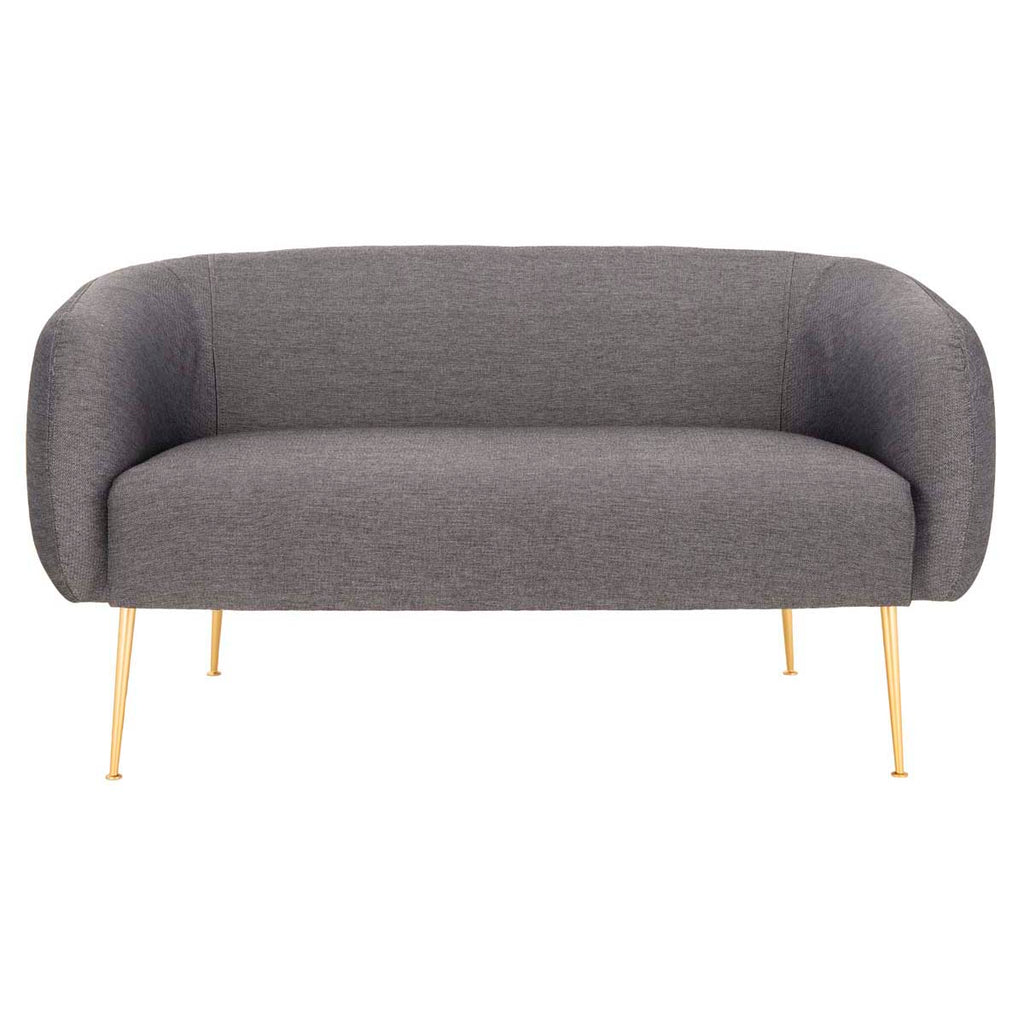 Safavieh Couture Alena Poly Blend Loveseat Stone