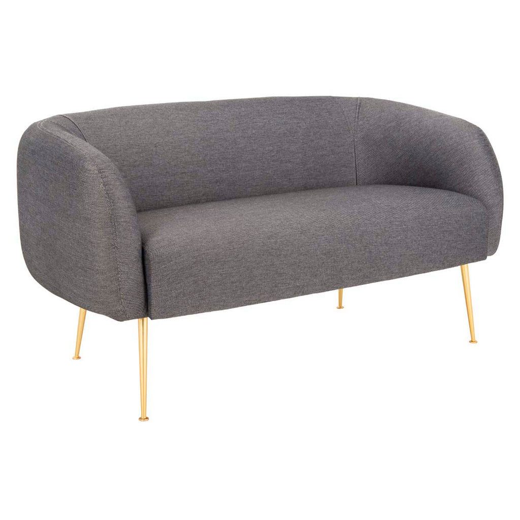 Safavieh Couture Alena Poly Blend Loveseat - Stone