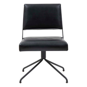 Safavieh Couture Emmeline Swivel Office Chair - Black