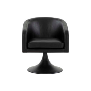 Safavieh Couture Gonzalez Pedastal Chair - Black