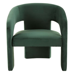 Safavieh Couture Roseanna Modern Accent Chair - Forest Green