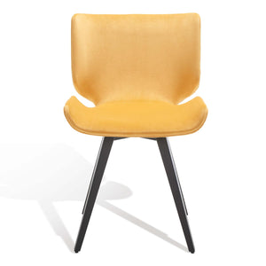 Safavieh Couture Matty Scandinavian Dining Chair - Mustard