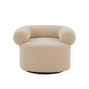 Safavieh Couture Sadie Swivel Accent Chair -  Sand