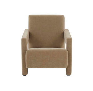 Safavieh Couture Taylor Modern Velvet Accent Chair - Light Brown