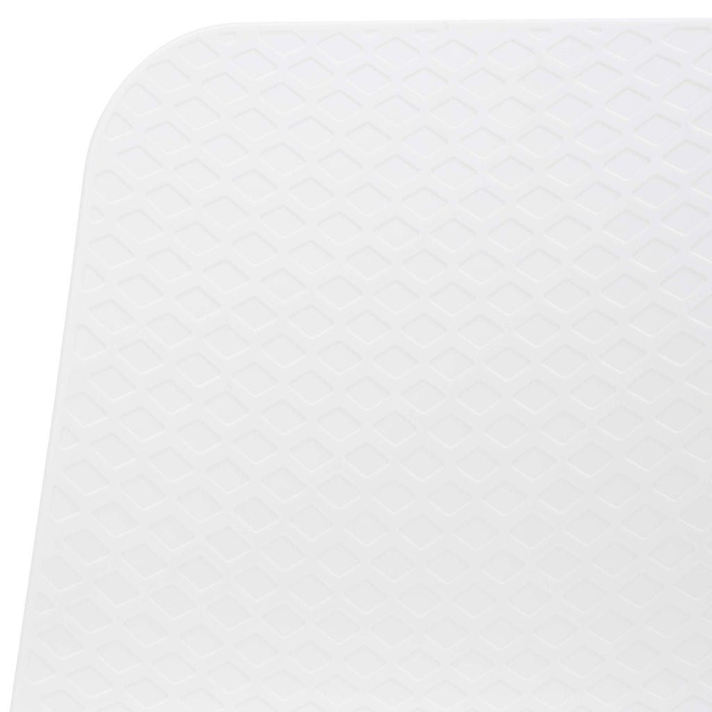 Safavieh Couture Damiano Molded Plastic Dining Chair - White (Set of 2)