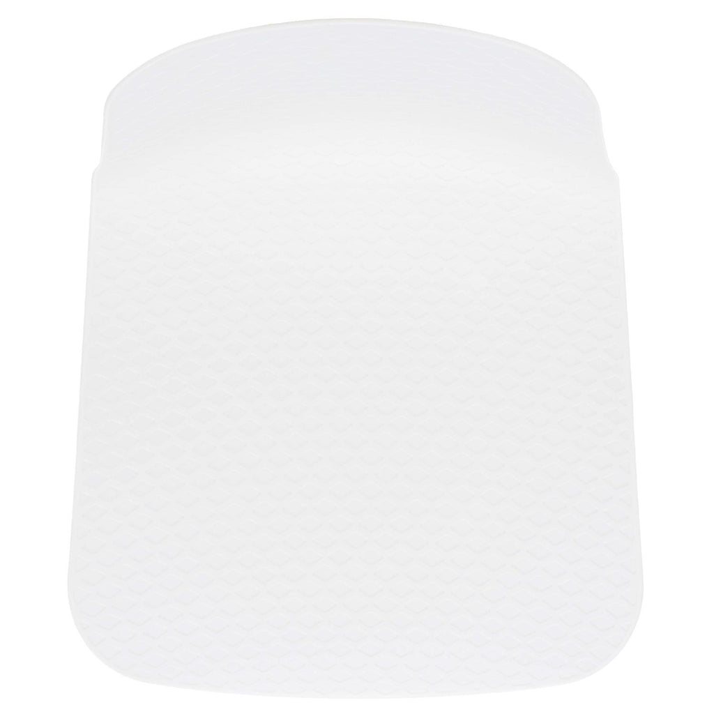 Safavieh Couture Damiano Molded Plastic Dining Chair - White (Set of 2)