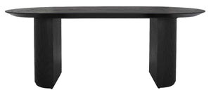 Safavieh Couture Barnett Wood Dining Table - Black