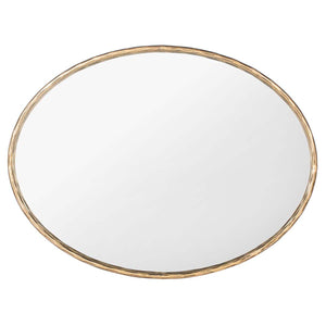 Safavieh Jebediah Oval Metal Mirror - Brass