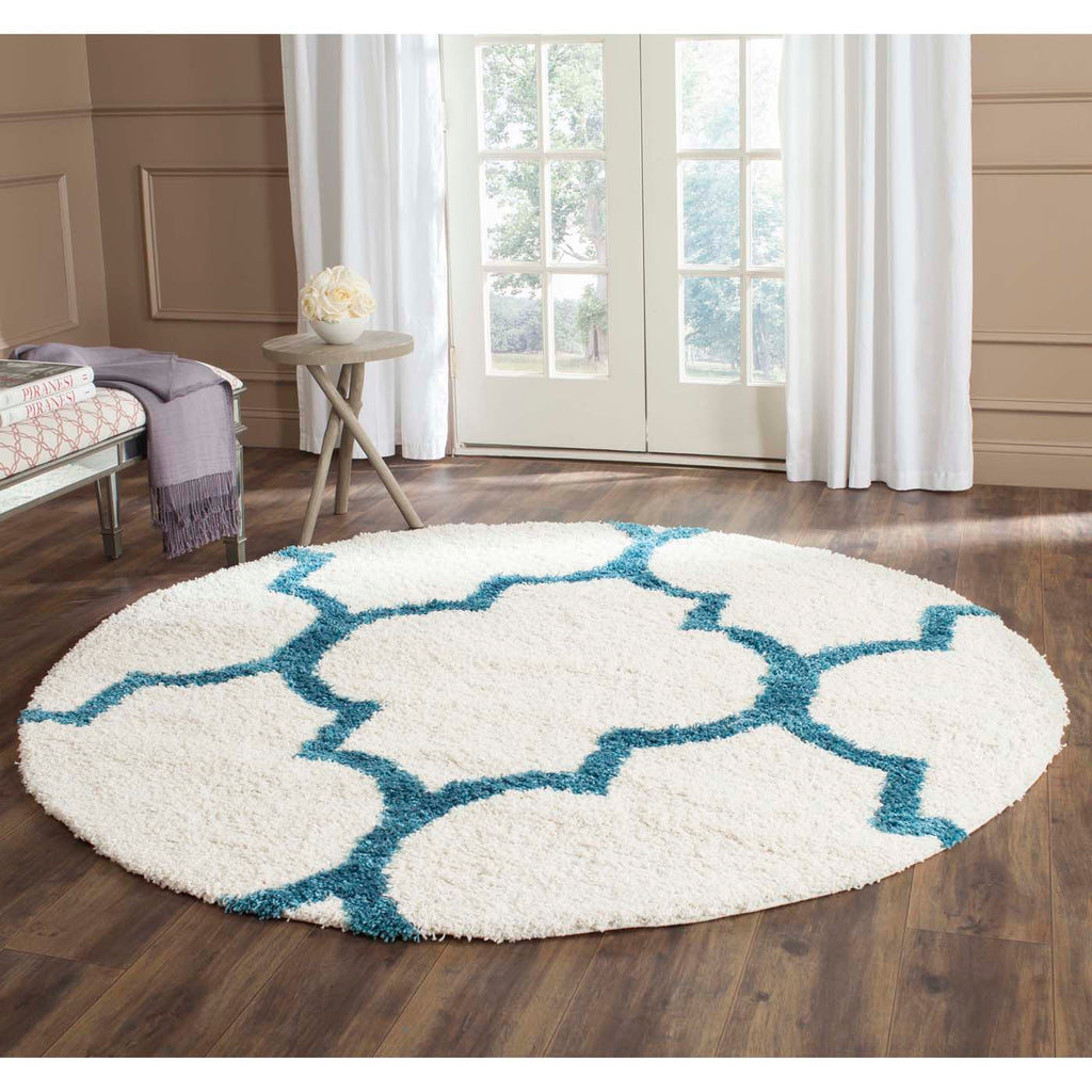 Safavieh Sgk-Shag Kids Rug Collection SGK566C - Ivory / Blue