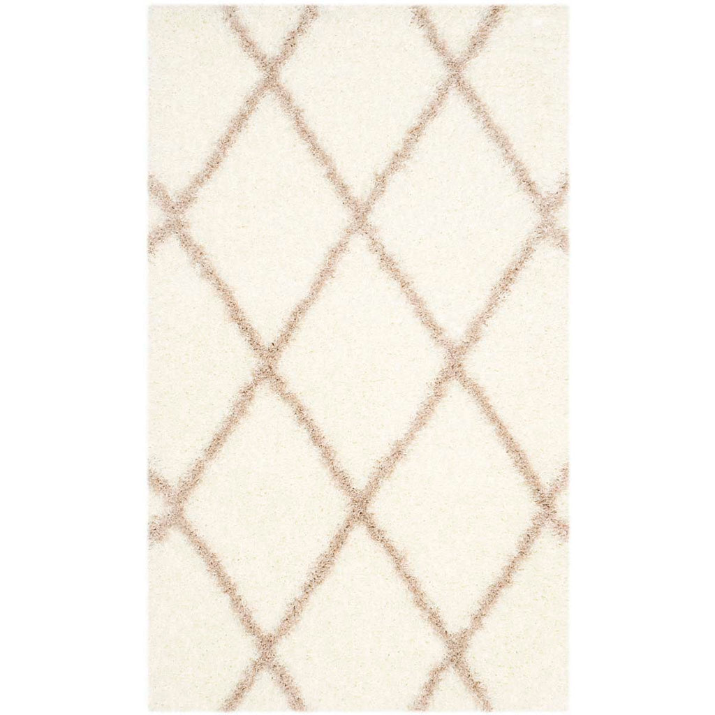 Safavieh Sgm-Montreal Shag Rug Collection SGM831F - Ivory / Beige