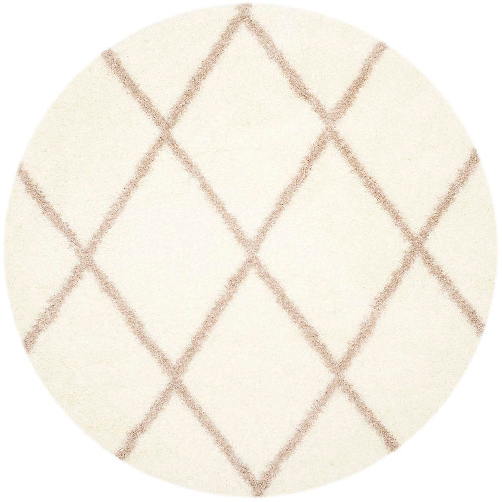 Safavieh Sgm-Montreal Shag Rug Collection SGM831F - Ivory / Beige