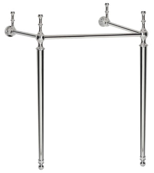 Safavieh Hamilton Console Sink Stand 22 Polished Chrome Wall Mount - Chrome