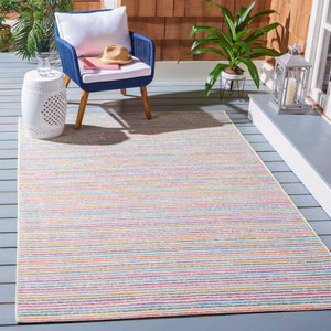 Safavieh Summer Rug Collection SMR421A - Ivory / Blue