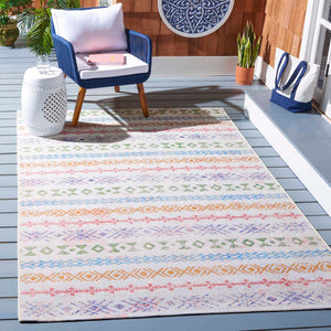 Safavieh Summer Rug Collection SMR429A - Ivory / Blue