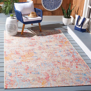 Safavieh Summer Rug Collection SMR451A - Ivory / Light Blue