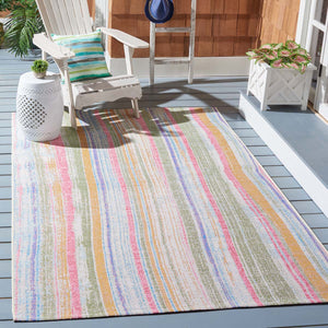 Safavieh Summer Rug Collection SMR496A - Ivory / Green