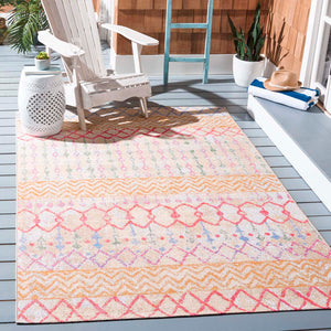 Safavieh Summer Rug Collection SMR497D - Gold / Blue
