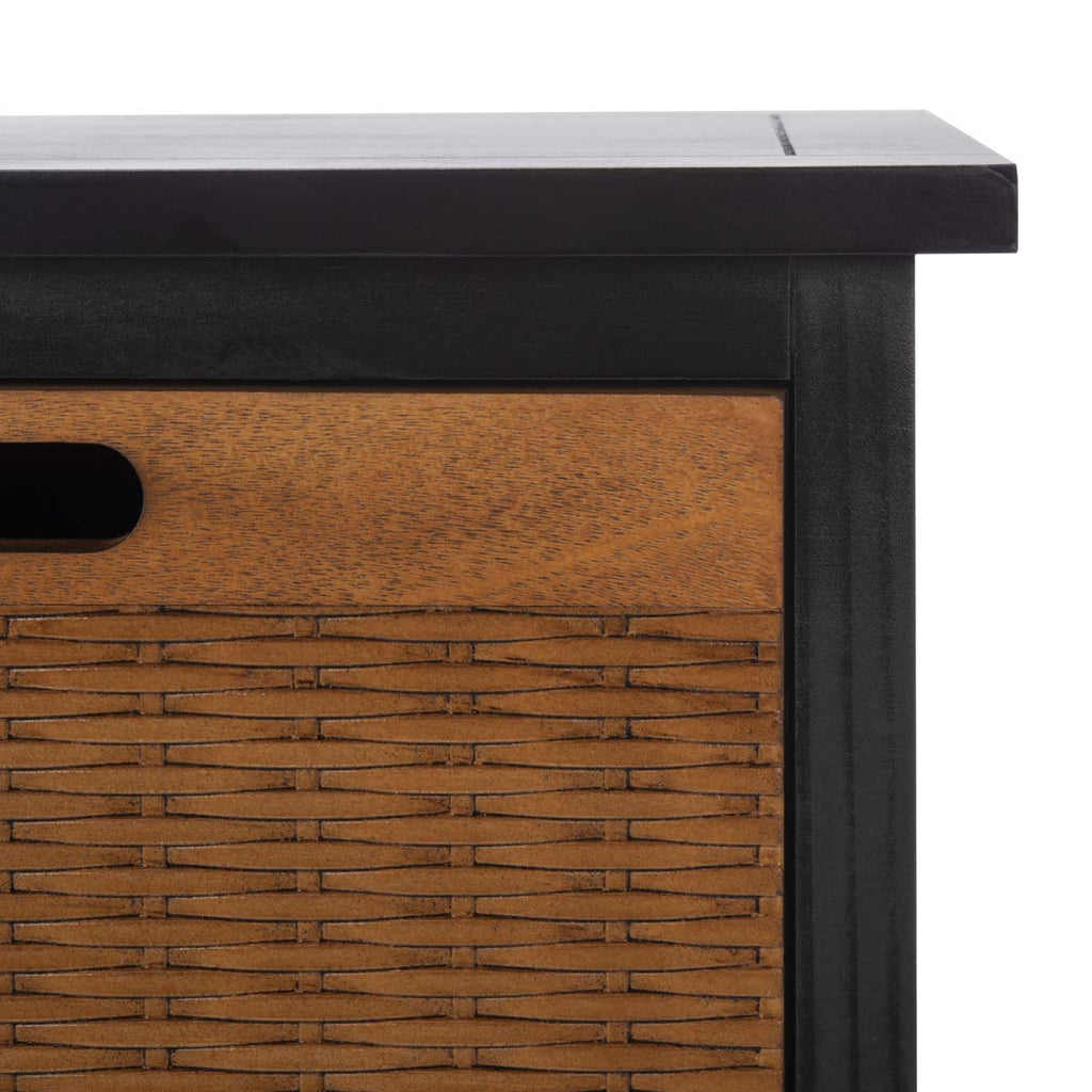 Safavieh Landers 6 Drawer Storage Unit - Black