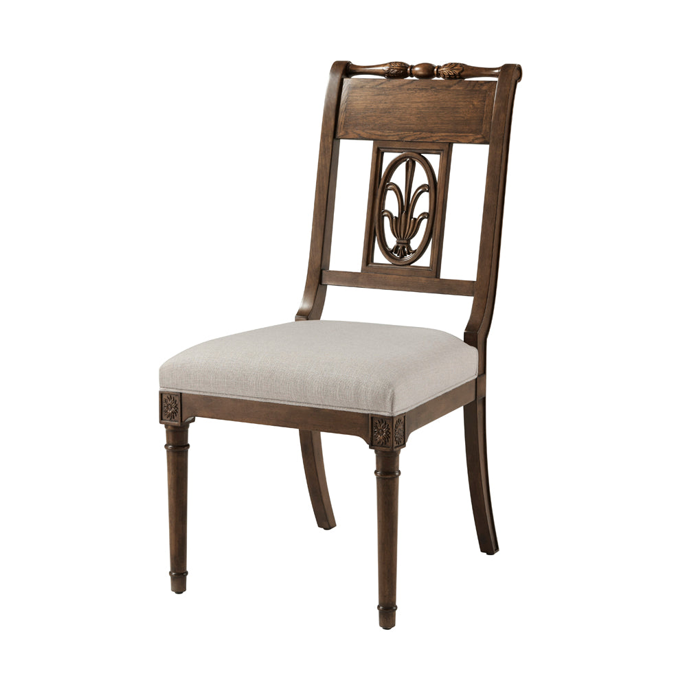 The Iven Dining Side Chair | Theodore Alexander - TA40001.1BNR