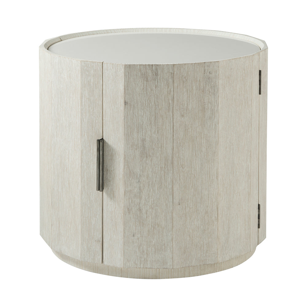 Breeze Round Side Table | Theodore Alexander - TA50082