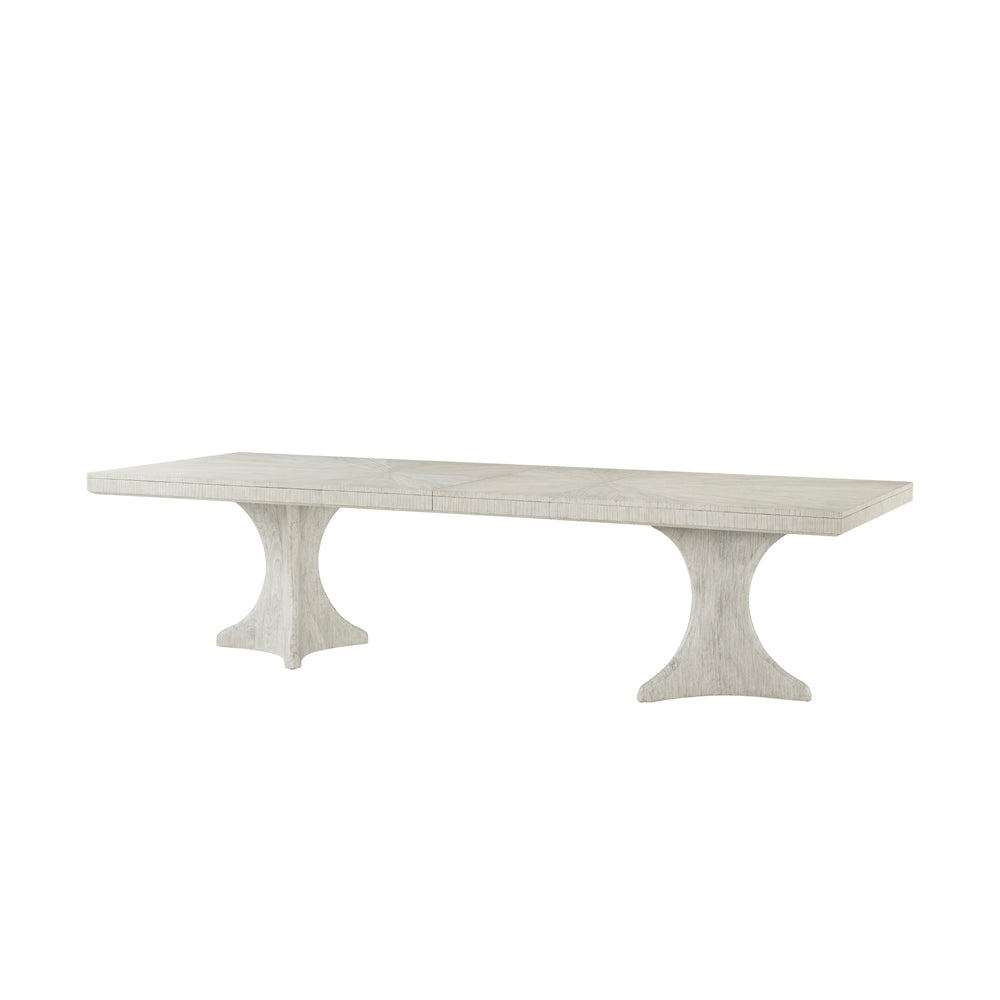 Breeze Pedestal Dining Table | Theodore Alexander - TA54020