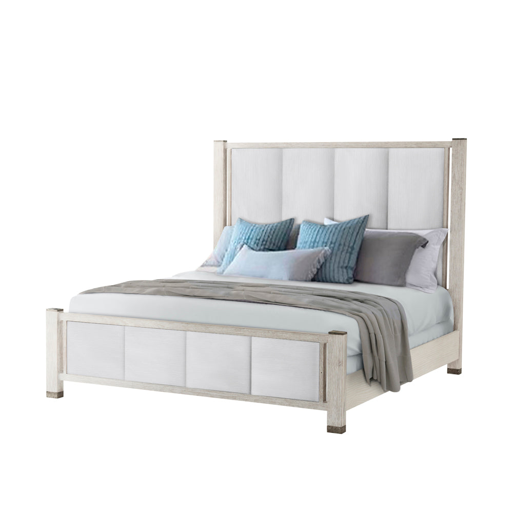 Breeze Upholstered US King Bed | Theodore Alexander - TA83010.1CFZ