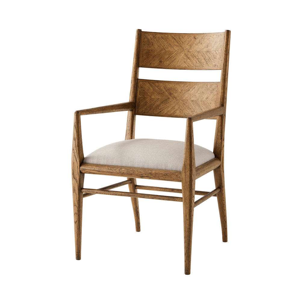 Nova Dining Arm Chair | Theodore Alexander - TAS41023.1BUS