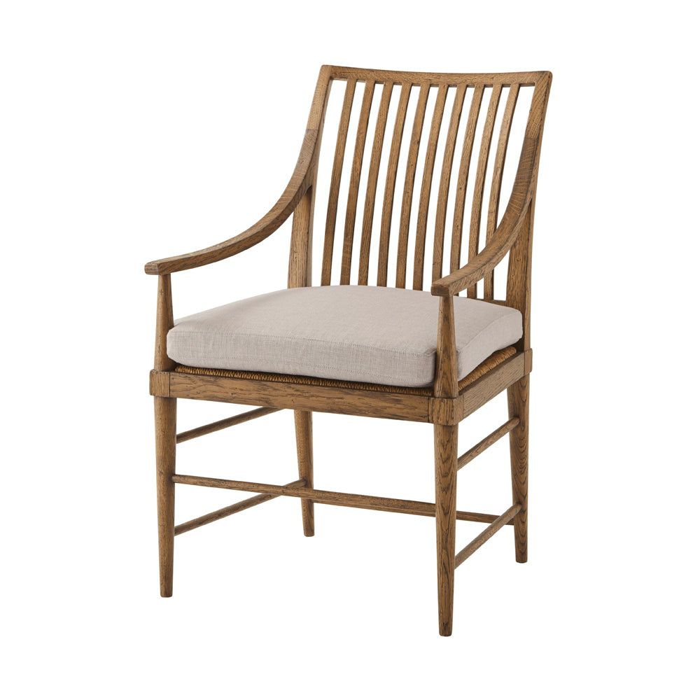 Nova Dining Arm Chair III | Theodore Alexander - TAS41025.1BUS