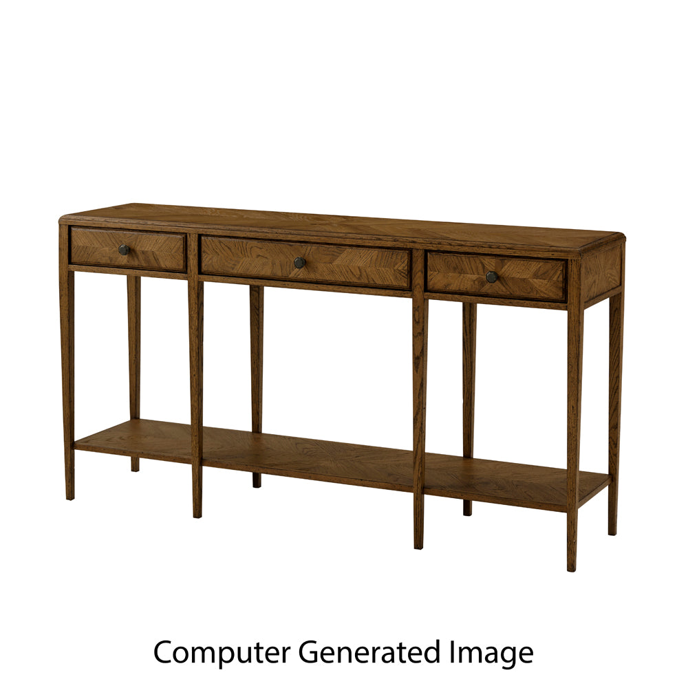 Nova Two Tiered Console Table | Theodore Alexander - TAS53036.C254