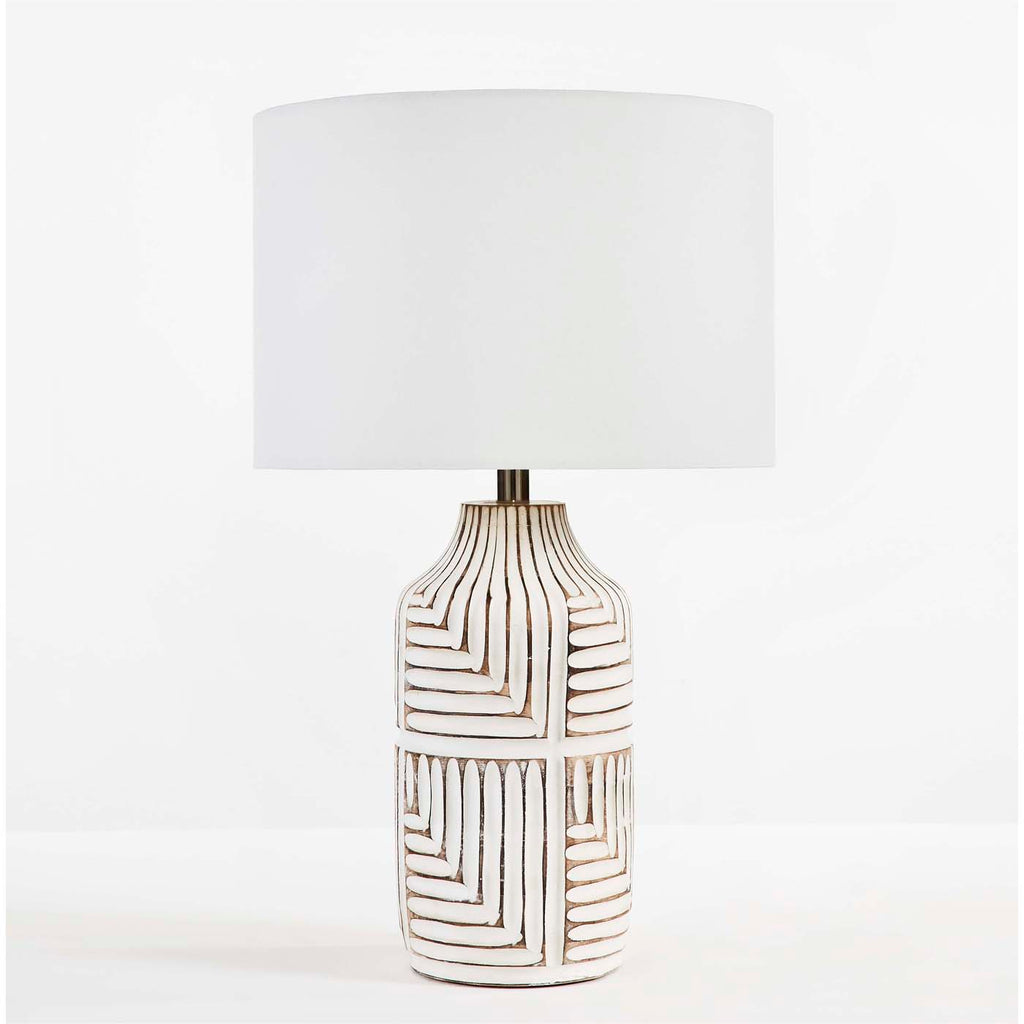 Dione Table Lamp  | Safavieh - TBL2006 - Ivory