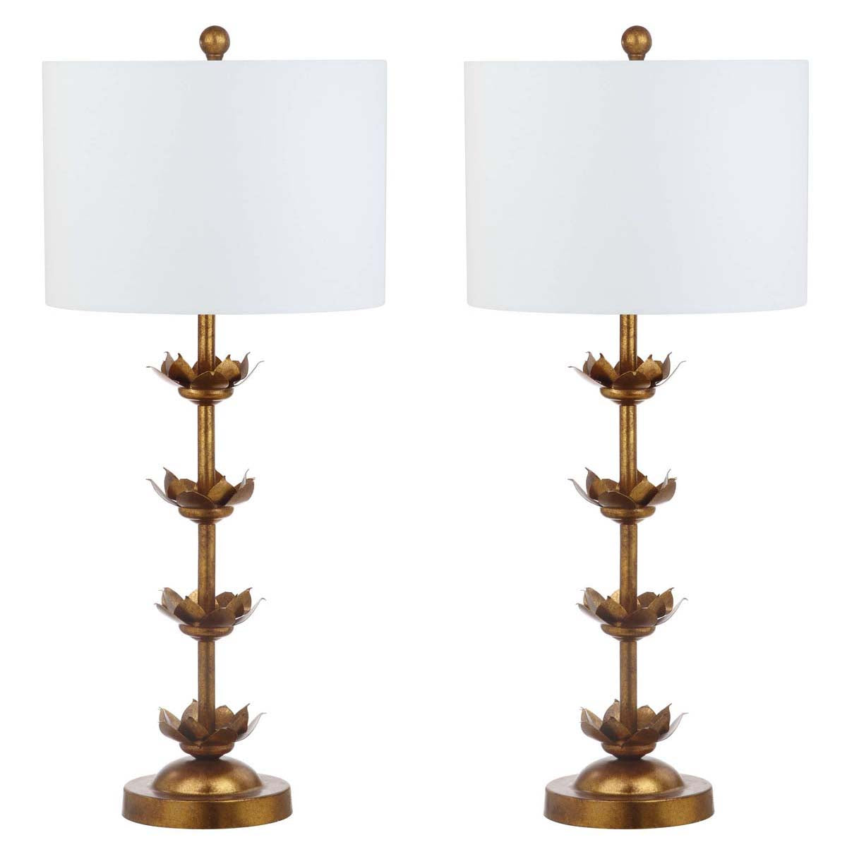 特別価格Safavieh FLL4008A Lighting Collection Enrica 66インチ 真鍮 ゴールド フロアランプ並行輸入 Shop Luxury Home Lighting | Safavieh Home